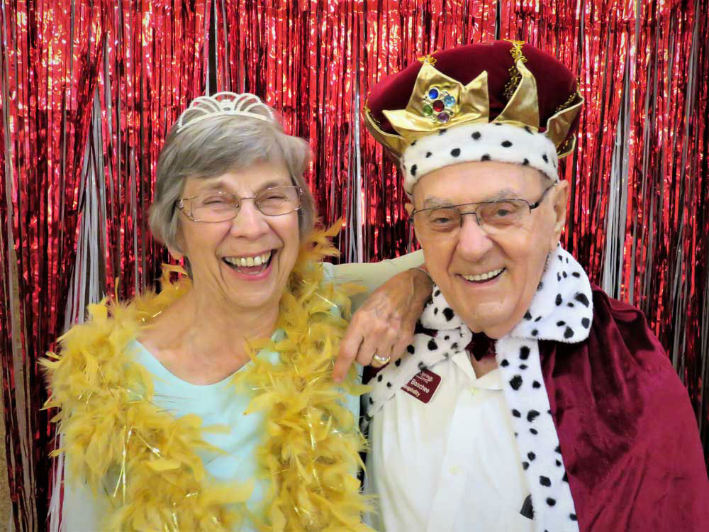 Residents enjoying activities and events at The Woods at Holly Tree